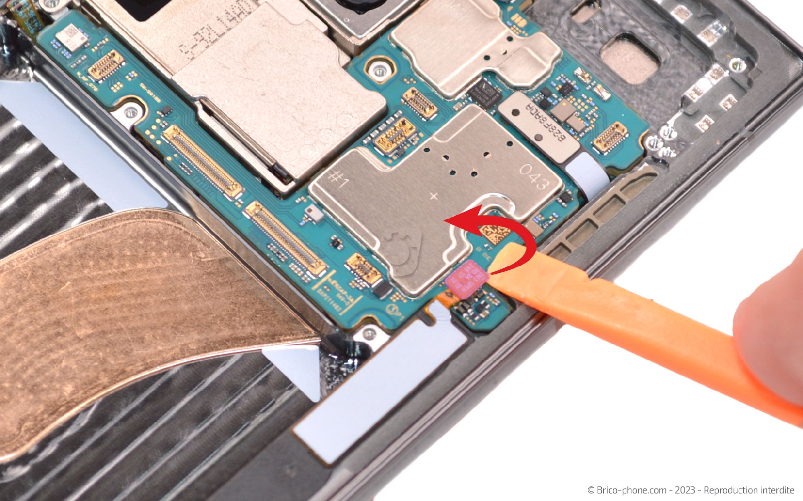 Guide de réparation sur Galaxy S23 Ultra photo 2