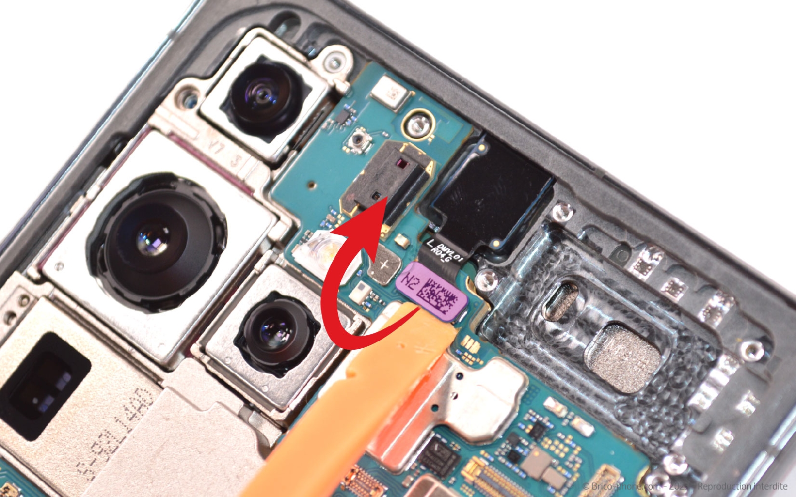 Guide de réparation sur Galaxy S23 Ultra photo 4