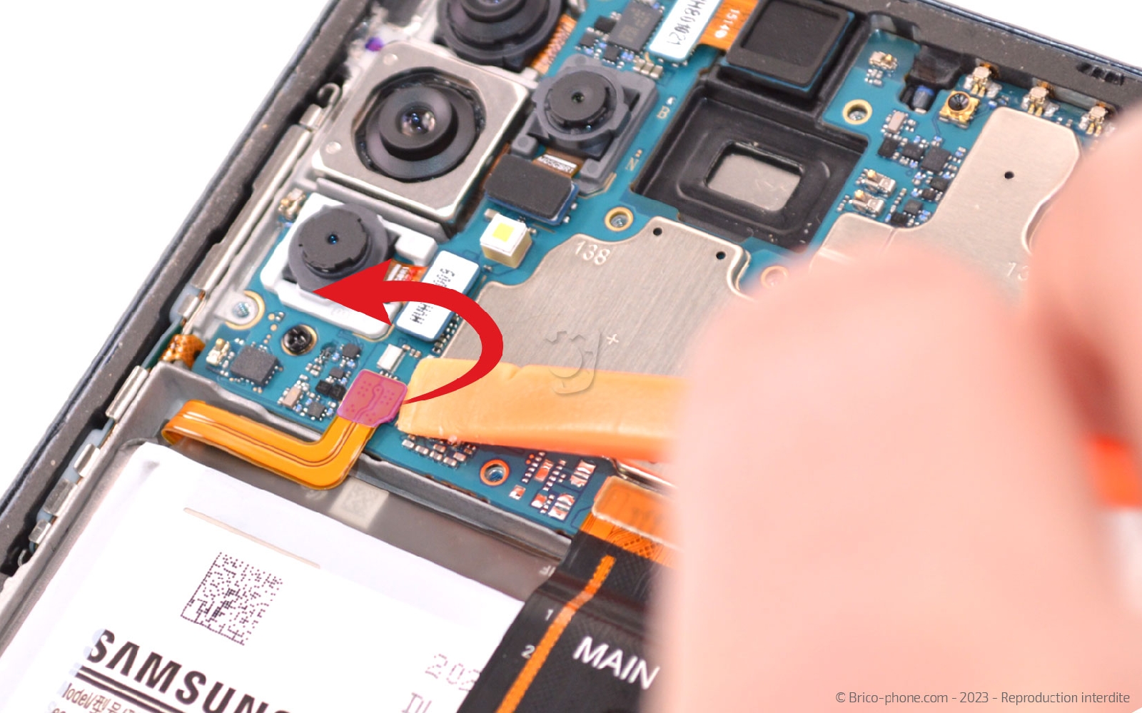 Guide de réparation sur Galaxy A52s photo 1