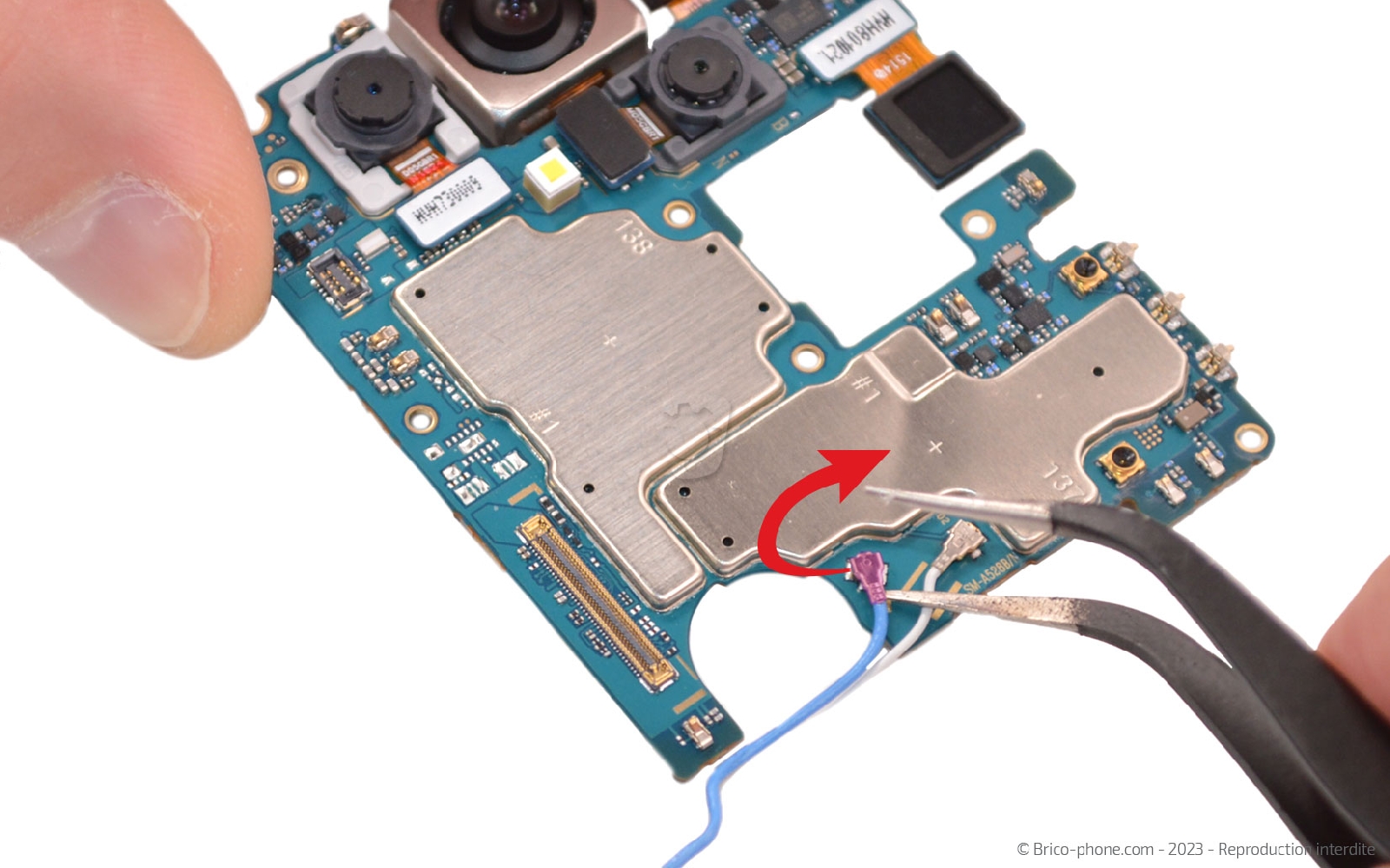 Guide de réparation sur Galaxy A52s photo 1