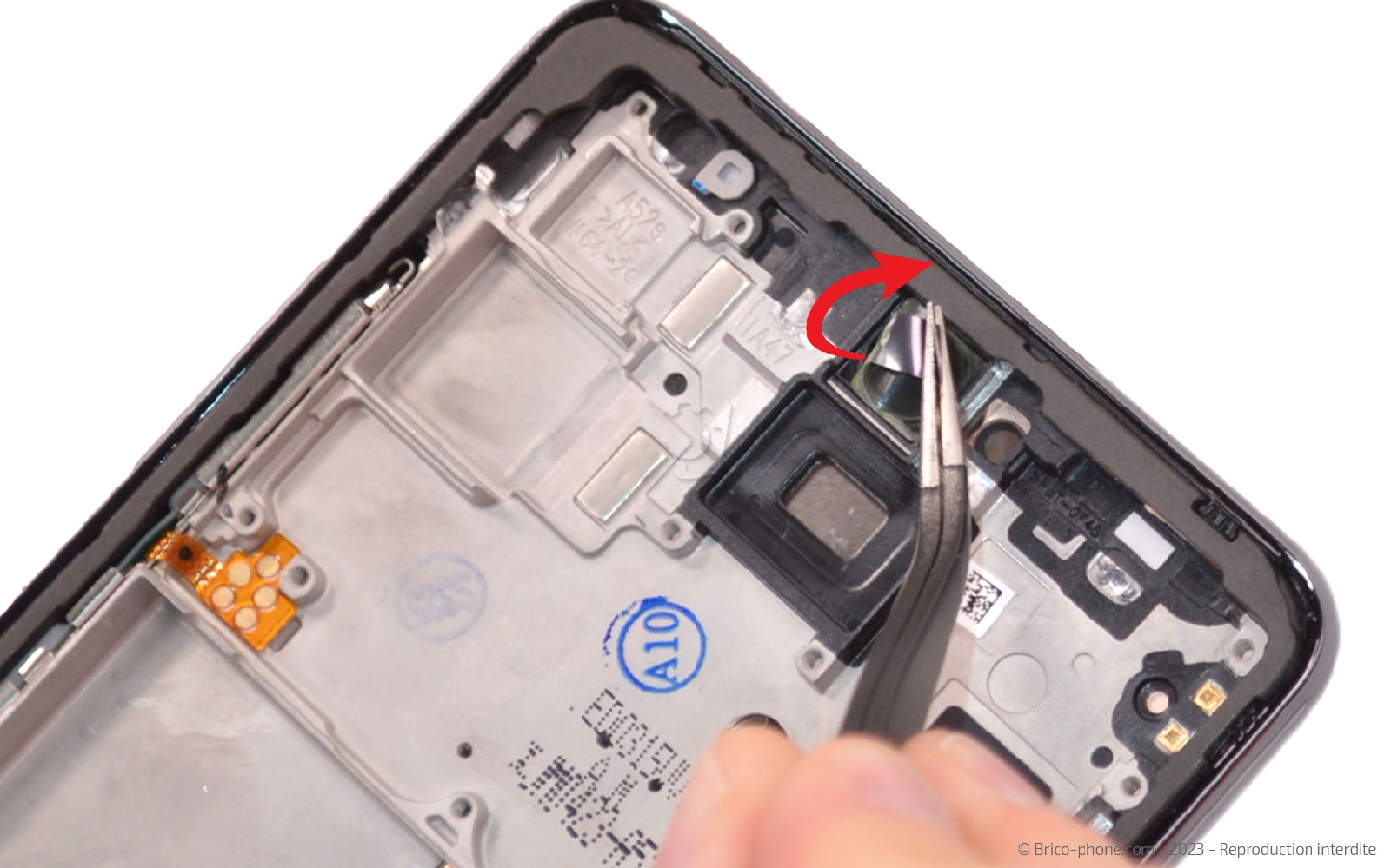 Comment changer le bloc écran sur Galaxy A52s photo 1