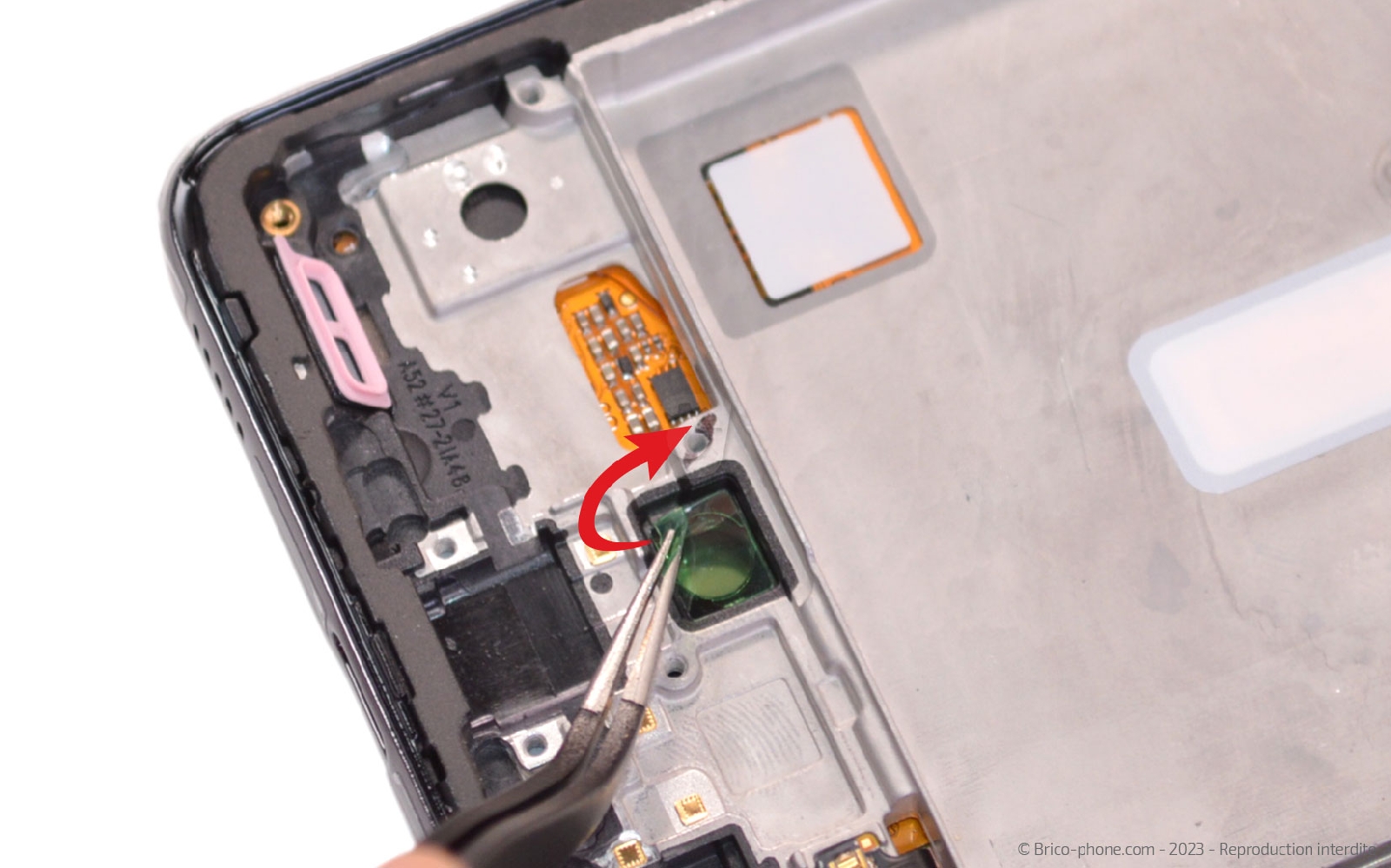 Comment changer le bloc écran sur Galaxy A52s photo 2