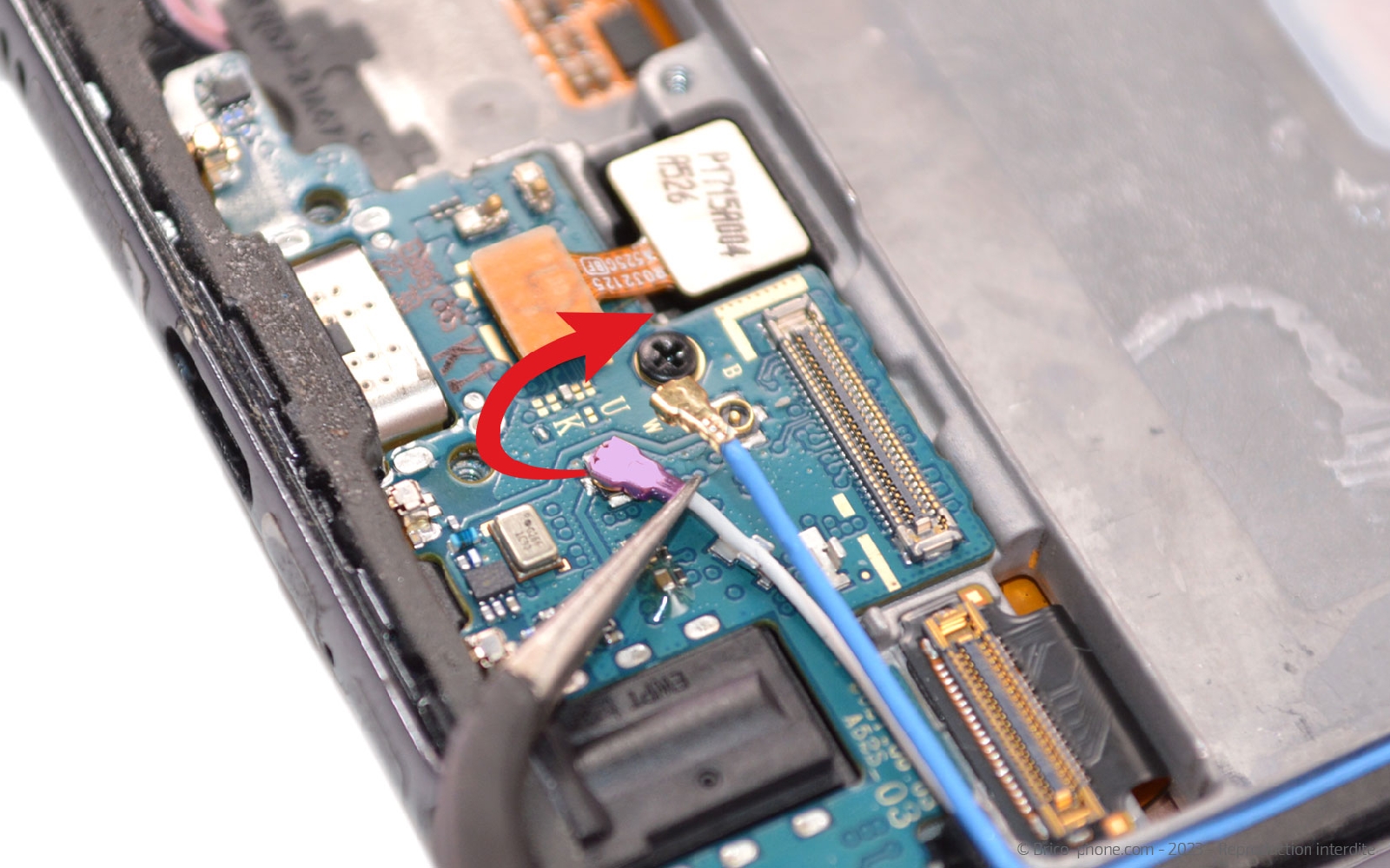 Comment changer le bloc écran sur Galaxy A52s photo 2