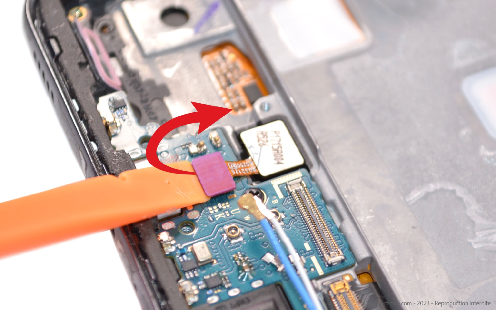 Comment changer le bloc écran sur Galaxy A52s photo 3