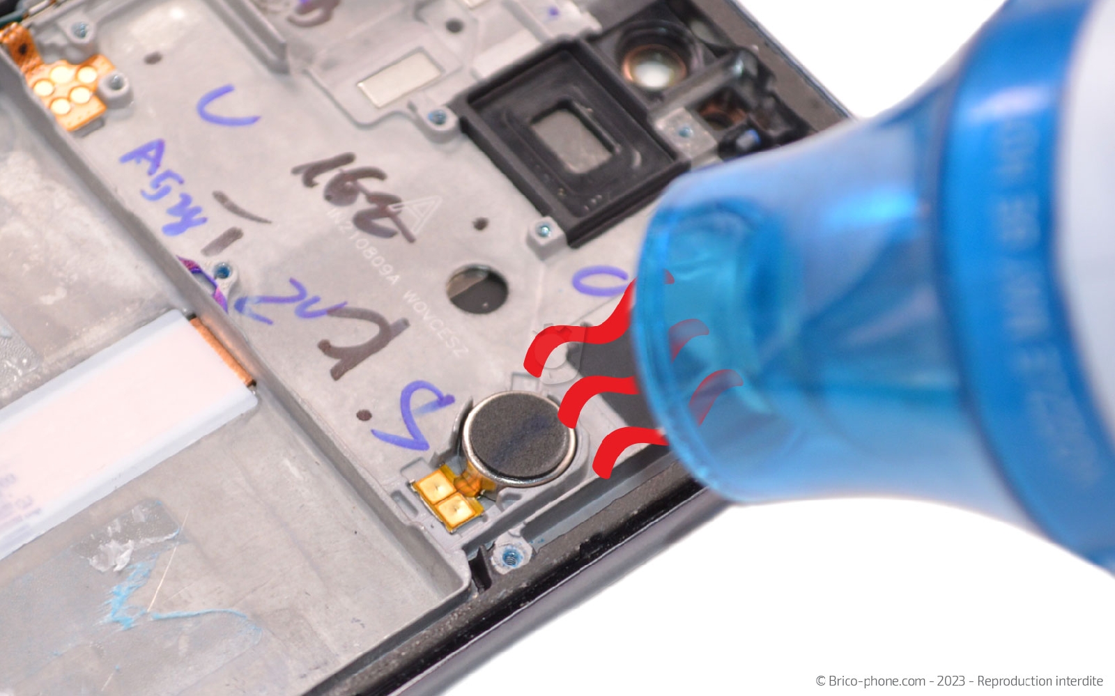 Comment changer le bloc écran sur Galaxy A52s photo 1