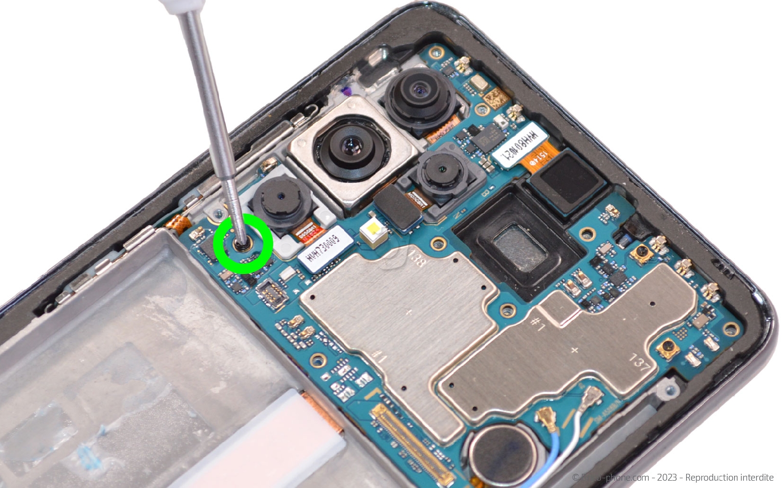 Comment changer le bloc écran sur Galaxy A52s photo 1