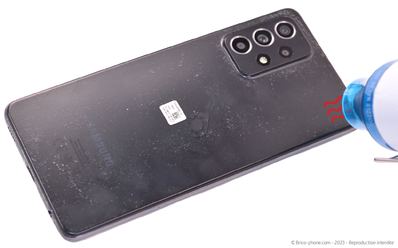 Comment changer le connecteur de charge sur Galaxy A52s photo 2