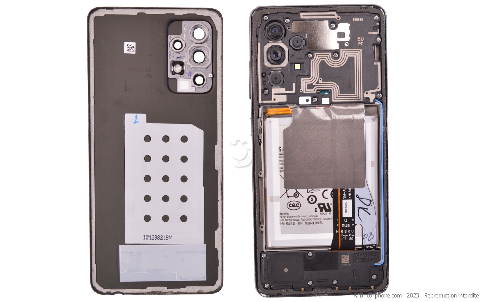 Comment changer le connecteur de charge sur Galaxy A52s photo 3