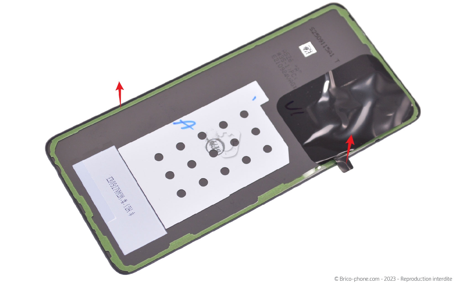 Comment changer la vitre arrière sur Galaxy A52s photo 1