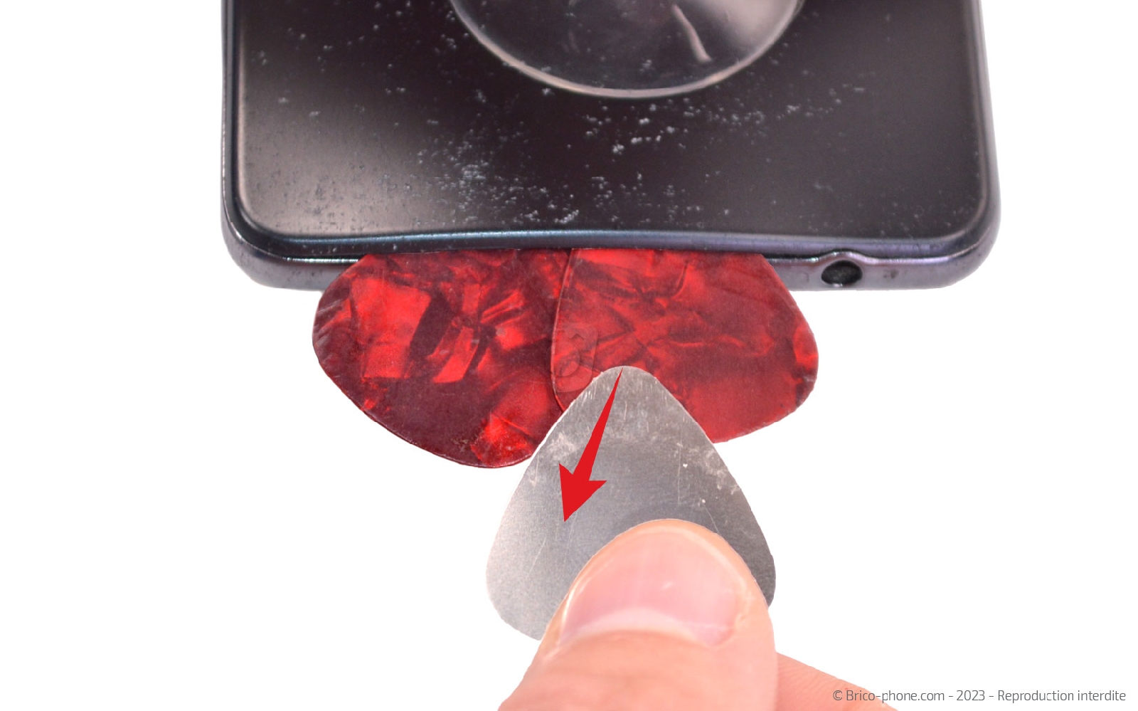 Comment changer la vitre arrière sur Galaxy A52s photo 3