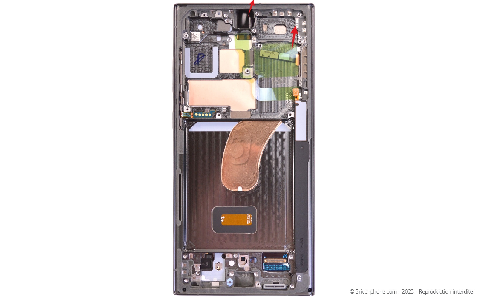 Comment changer le bloc écran  sur Galaxy S23 Ultra photo 1