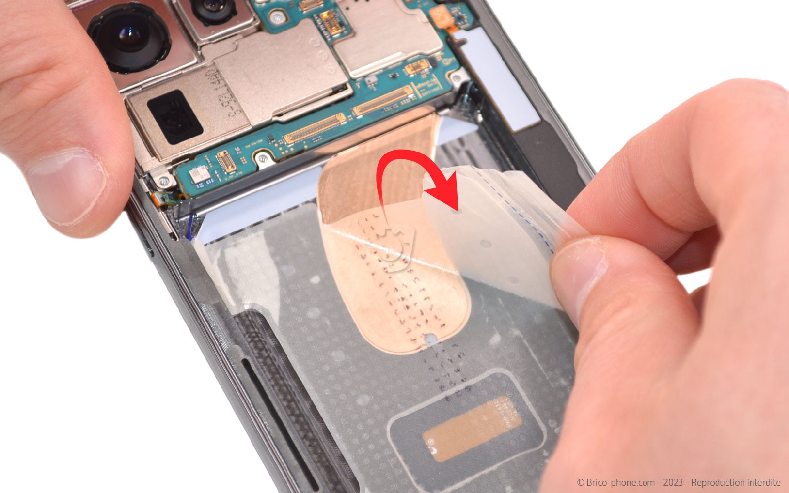 Comment changer le bloc écran  sur Galaxy S23 Ultra photo 1