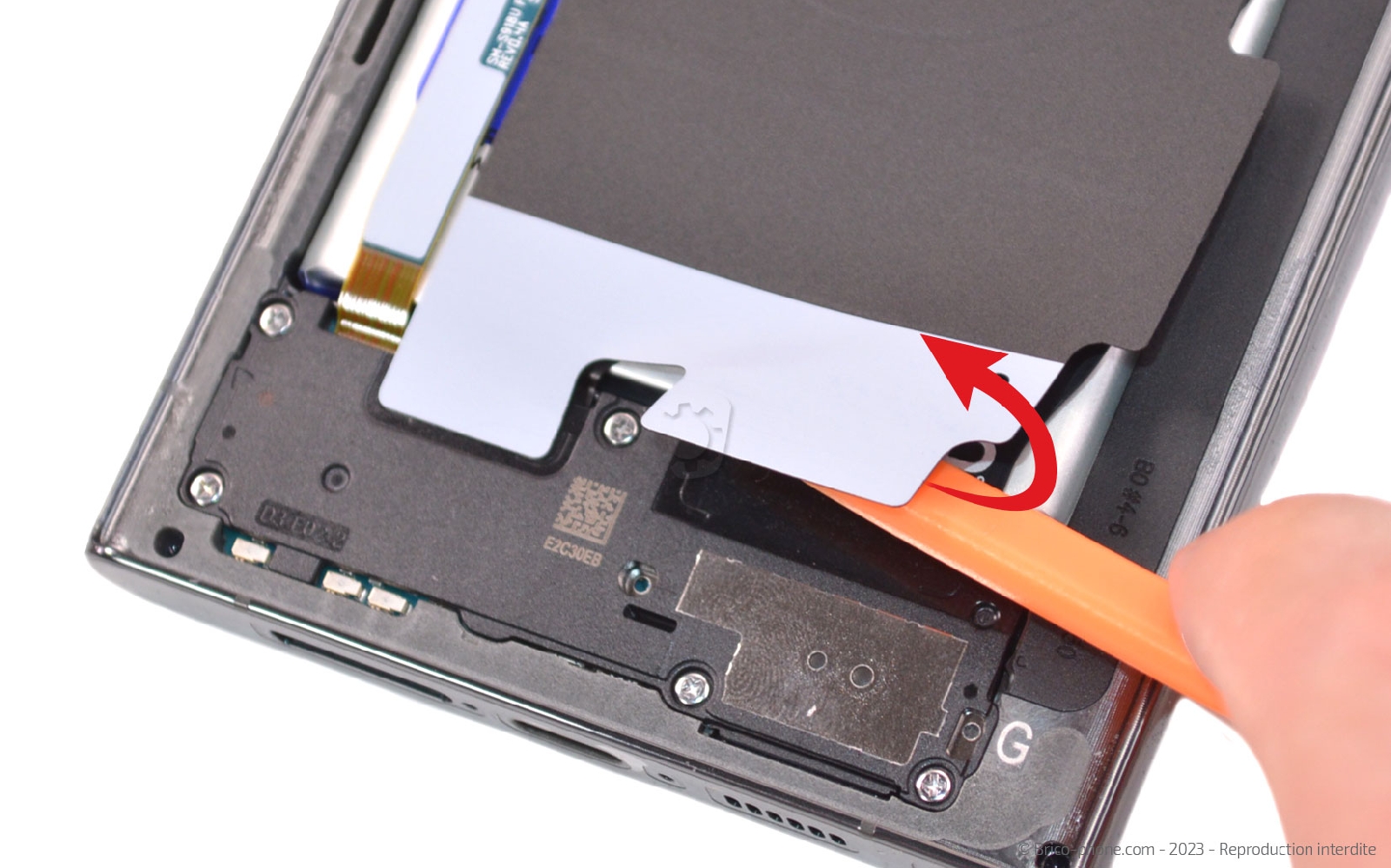 Comment changer le bloc écran  sur Galaxy S23 Ultra photo 3