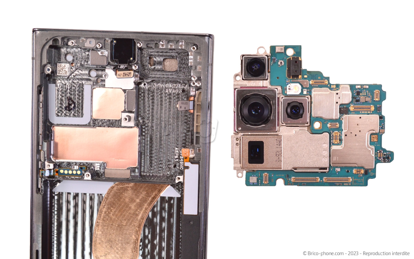 Comment changer le bloc écran  sur Galaxy S23 Ultra photo 3