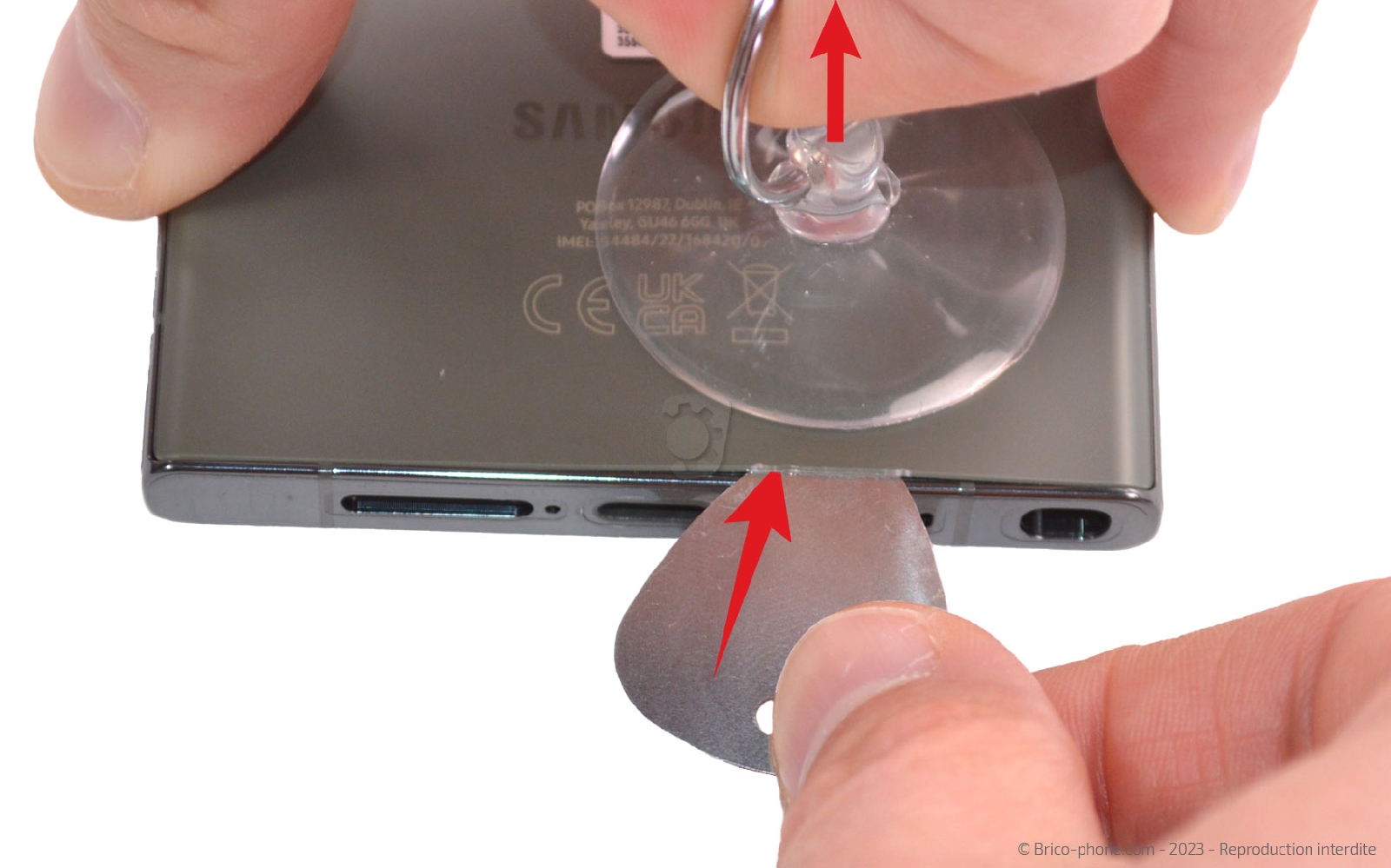 Comment changer la batterie  sur Galaxy S23 Ultra photo 1