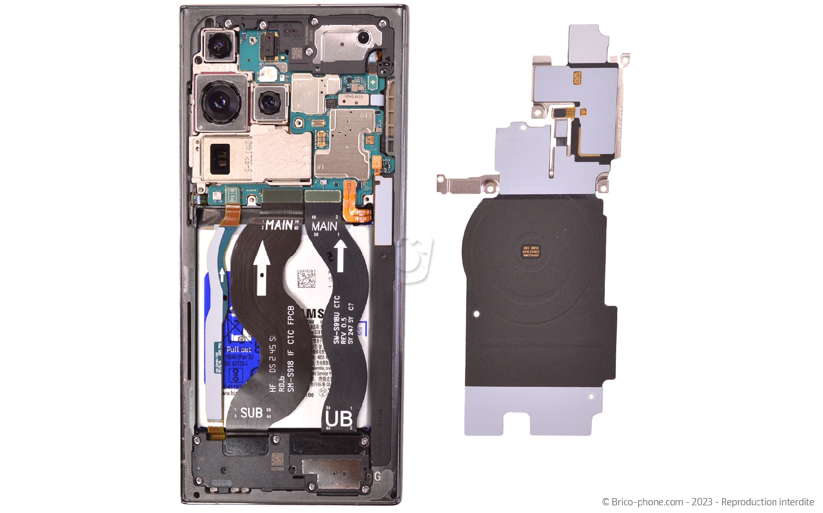 Comment changer la batterie  sur Galaxy S23 Ultra photo 4