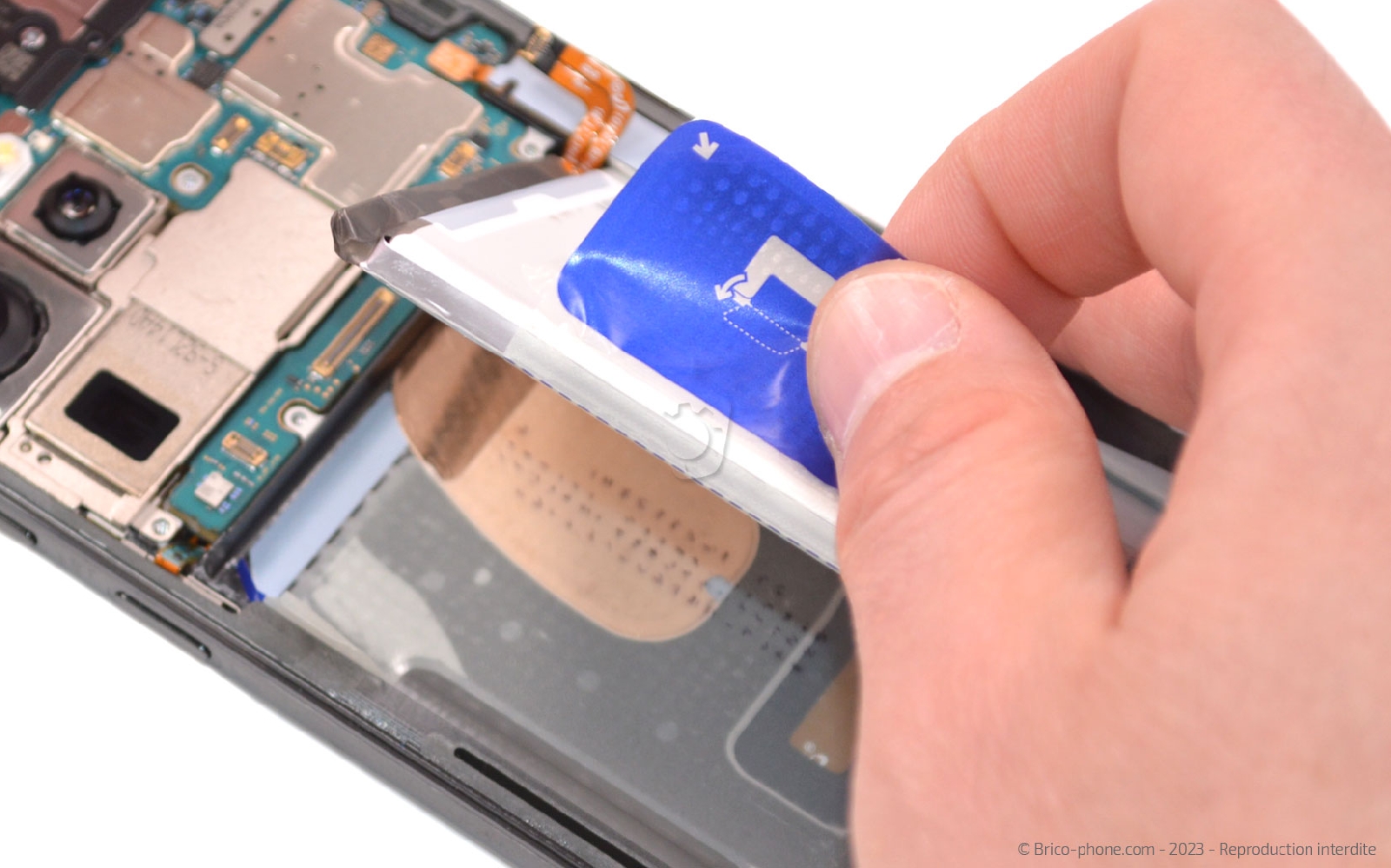 Comment changer la batterie  sur Galaxy S23 Ultra photo 3