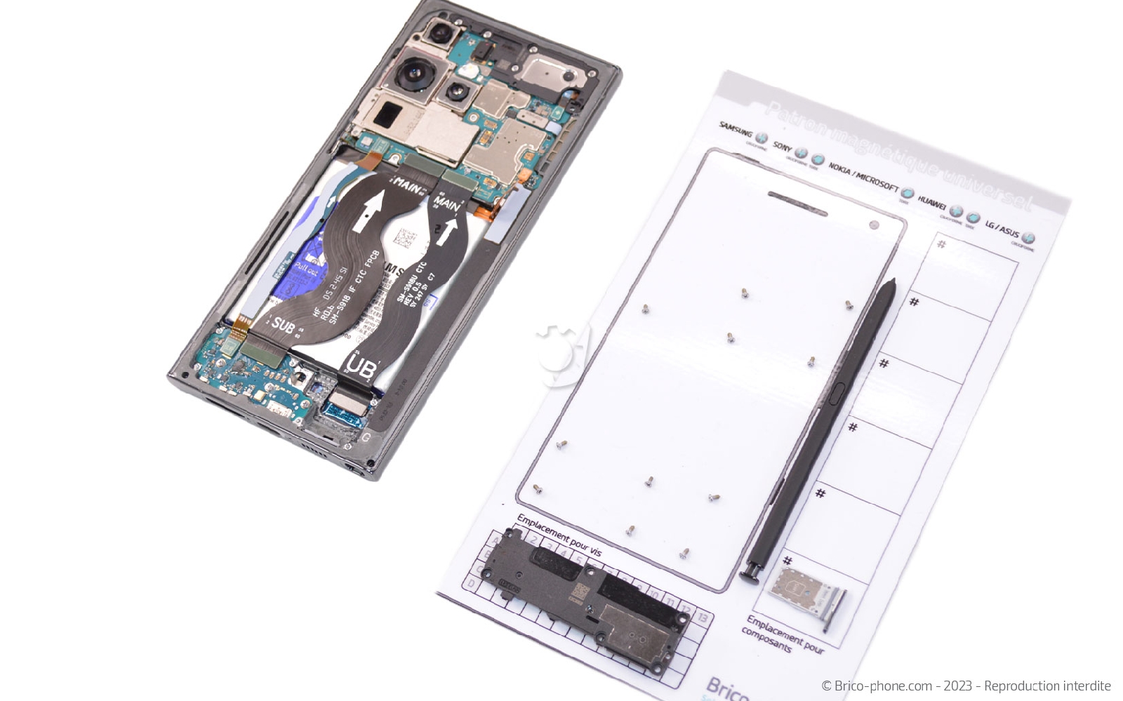 Comment changer la batterie  sur Galaxy S23 Ultra photo 1