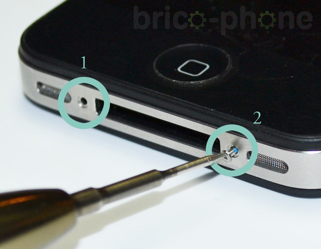 Changement de nappe bouton Home sur iPhone 4 photo 1