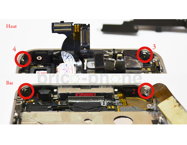 Changement de nappe bouton Home sur iPhone 4 photo 1