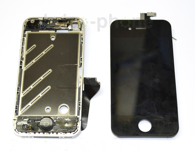 Changement de nappe bouton Home sur iPhone 4 photo 1