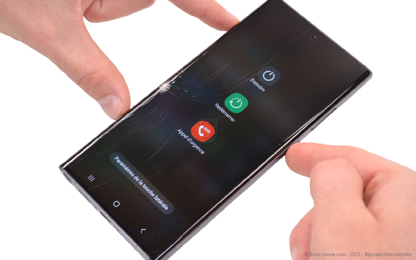 Comment changer le connecteur de charge sur Galaxy S23 Ultra photo 3