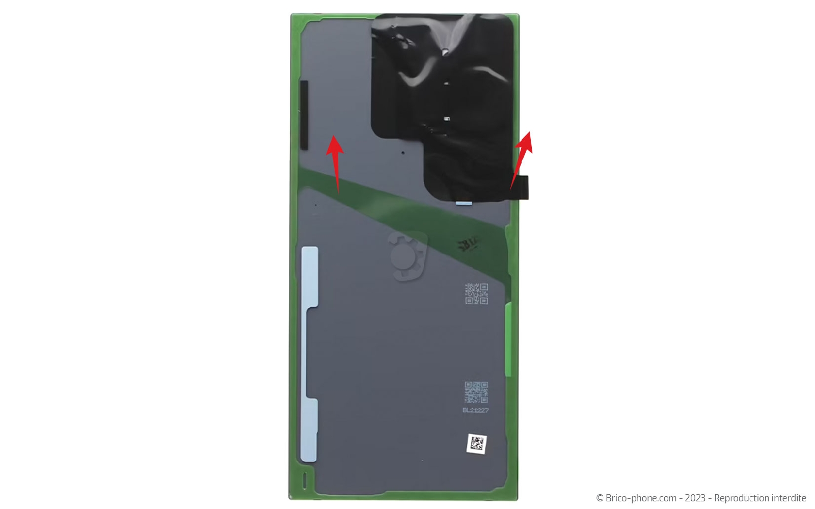 Comment changer la vitre arrière sur Galaxy S23 Ultra photo 1