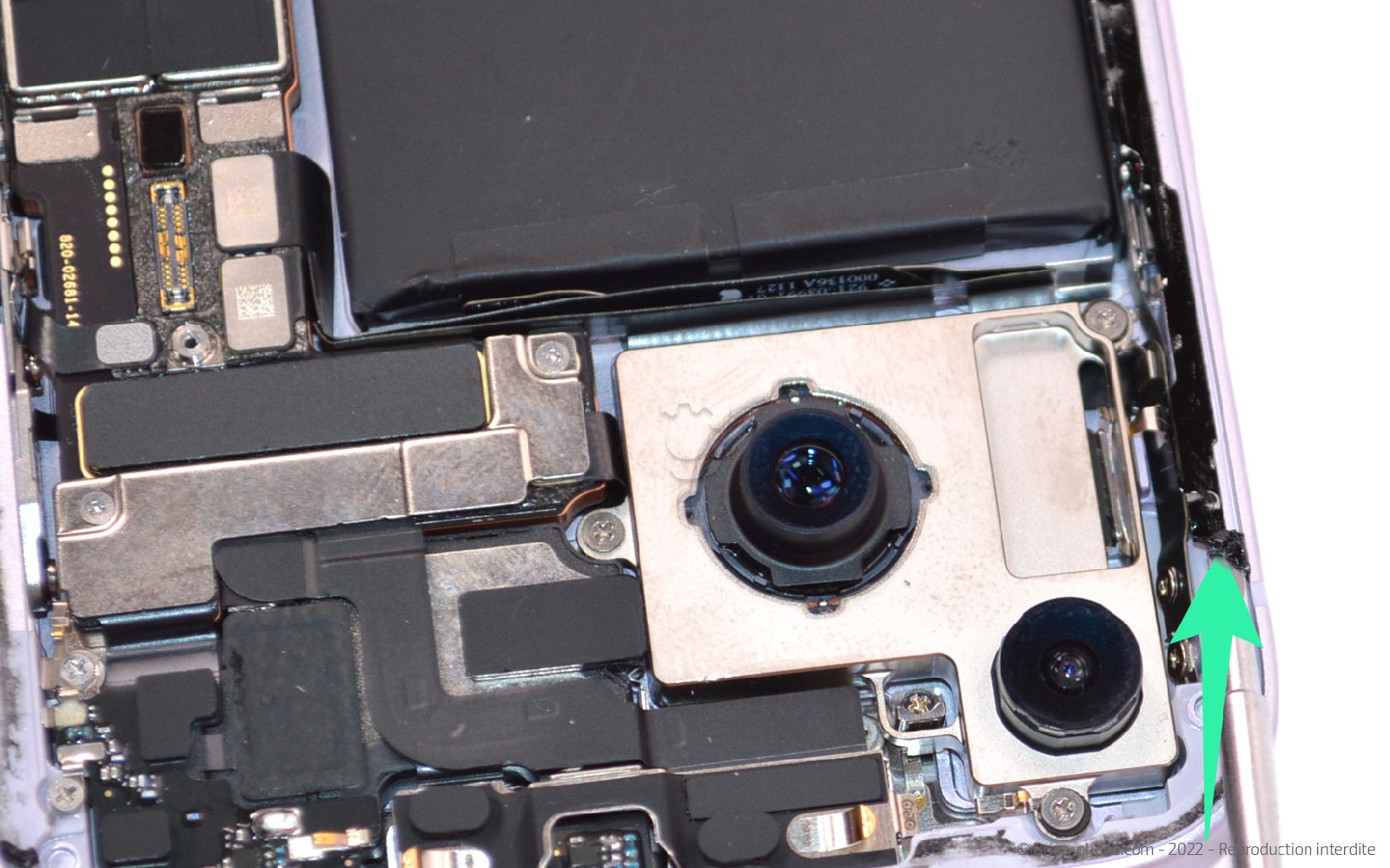 Comment changer la vitre arrière  sur iPhone 14 photo 1