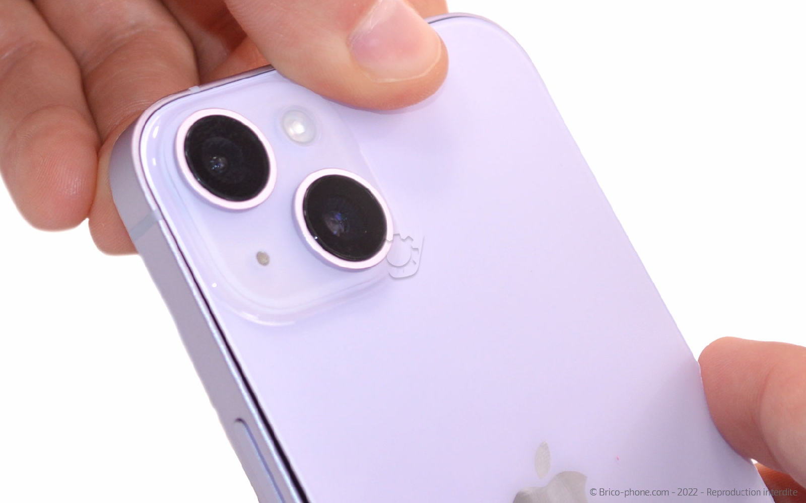 Comment changer la vitre arrière  sur iPhone 14 photo 4