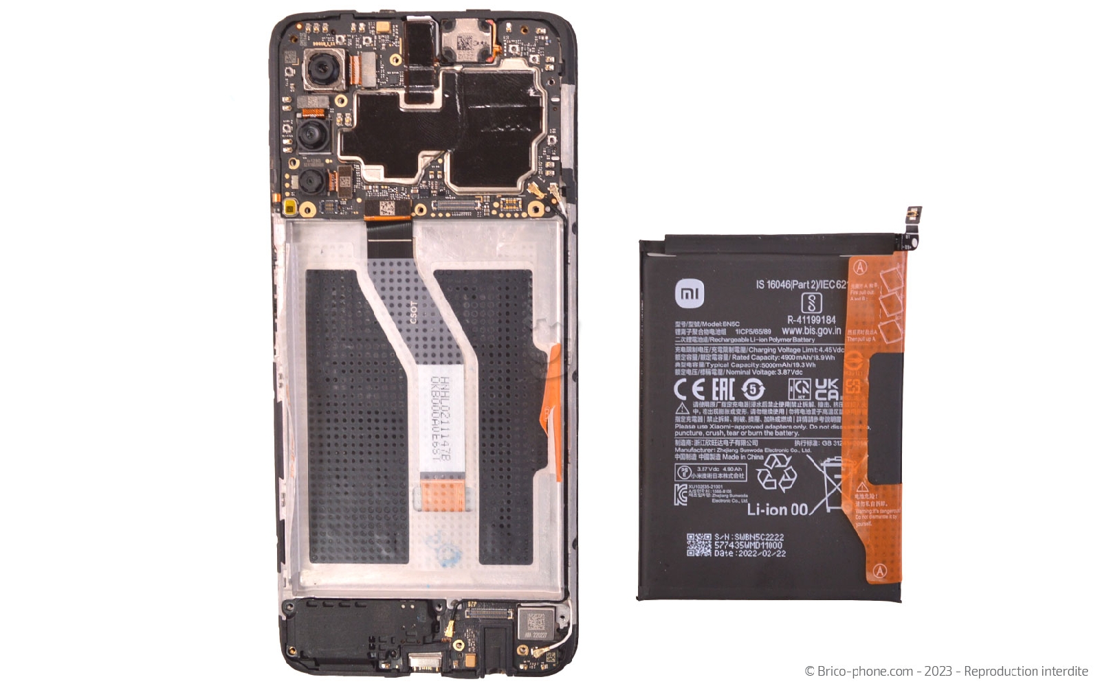 Comment changer le bloc écran sur Redmi Note 11S (5G) photo 4