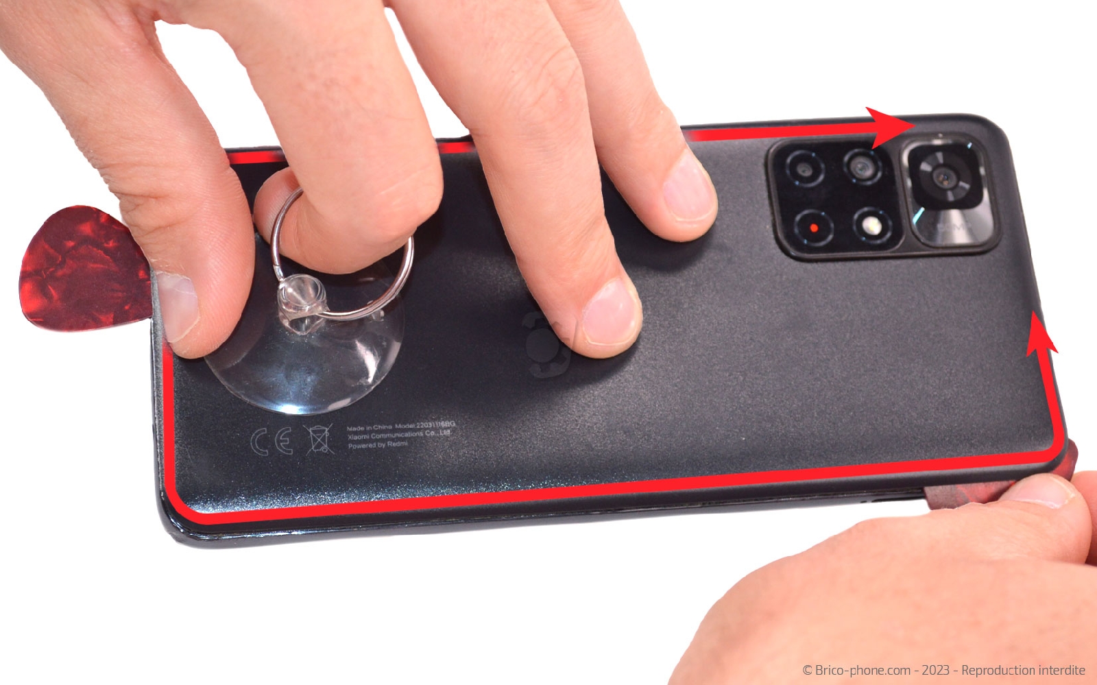 Comment changer le bloc écran sur Redmi Note 11S (5G) photo 1