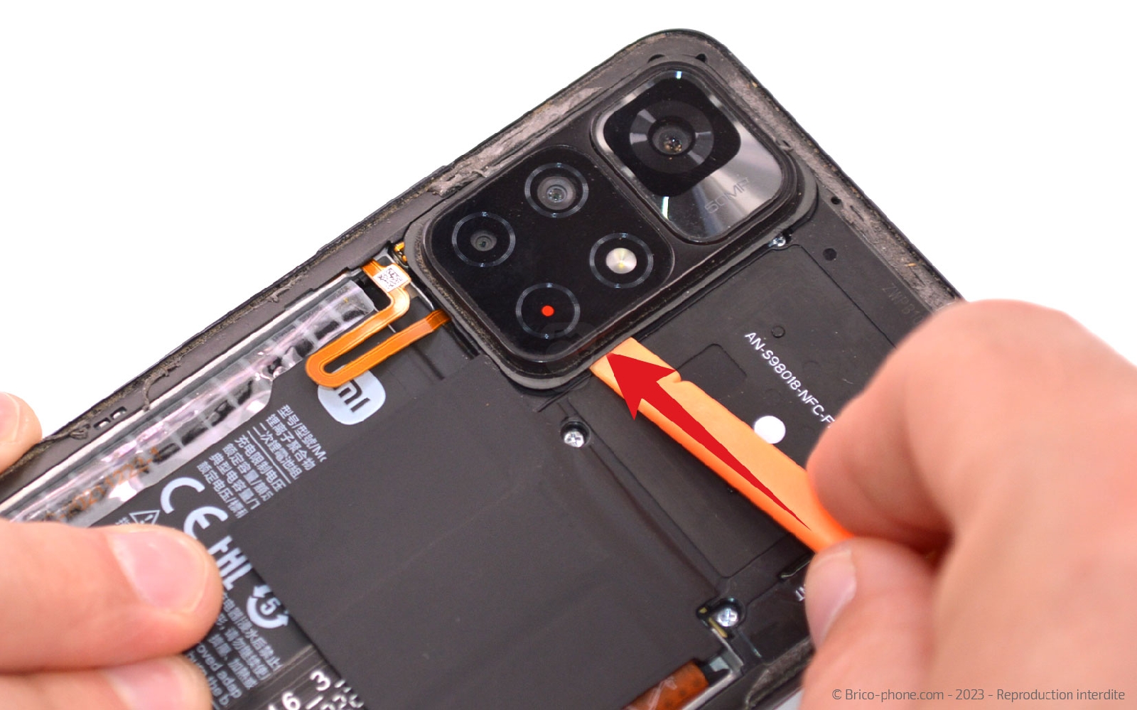 Comment changer le bloc écran sur Redmi Note 11S (5G) photo 2