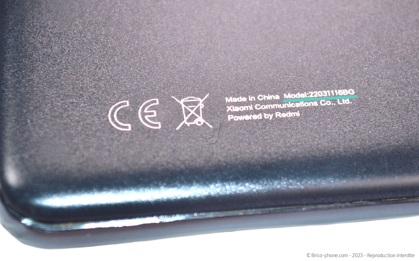 Comment changer la batterie sur Redmi Note 11S (5G) photo 1