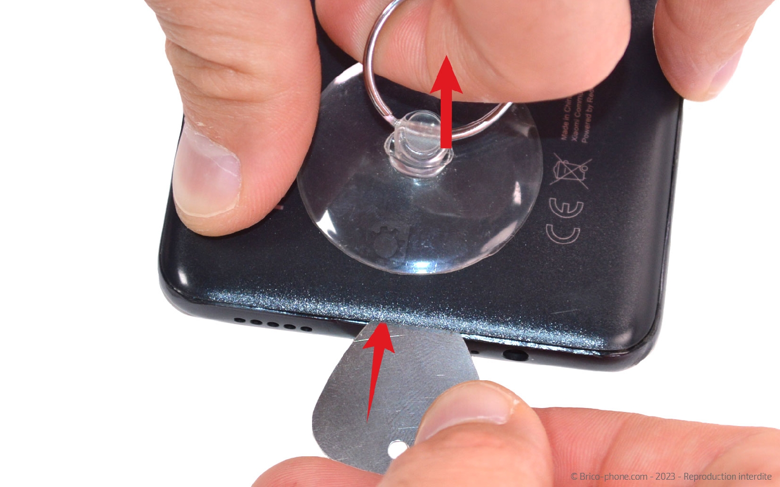 Comment changer la vitre arrière sur Redmi Note 11S (5G) photo 1