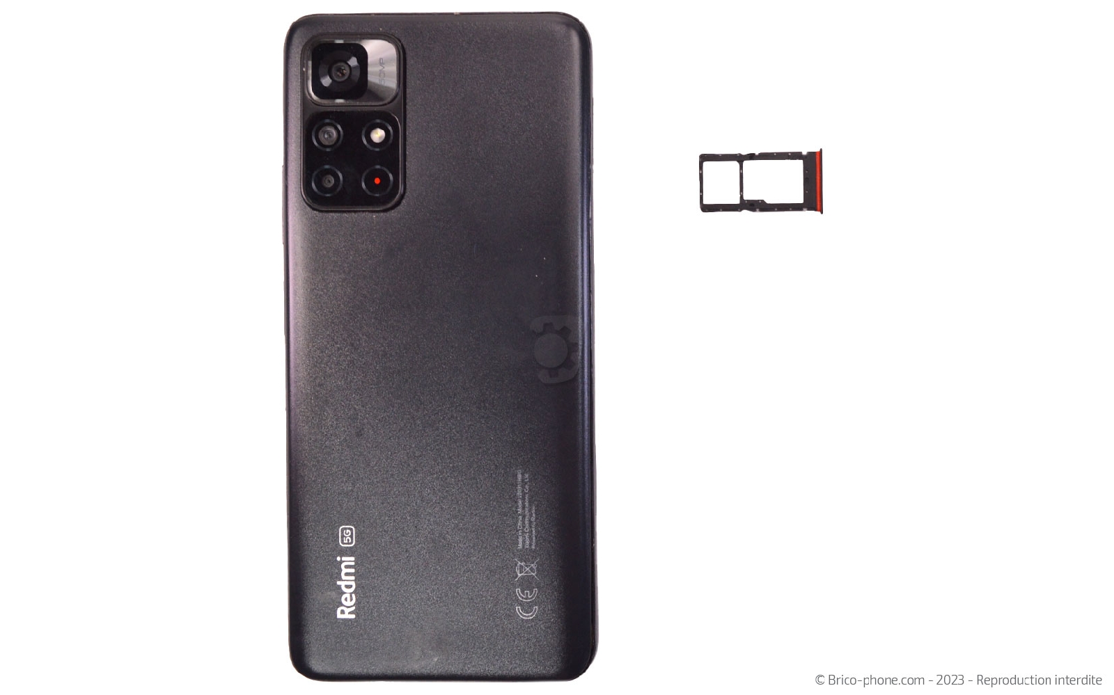 Comment changer la vitre arrière sur Redmi Note 11S (5G) photo 3