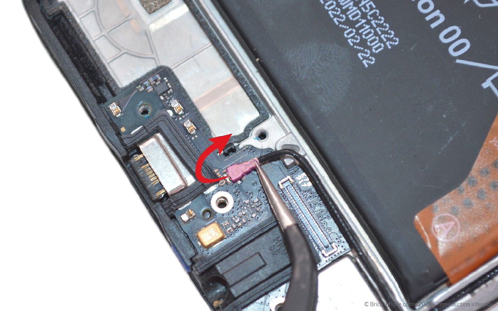 Comment changer le connecteur de charge sur Redmi Note 11S (5G) photo 2