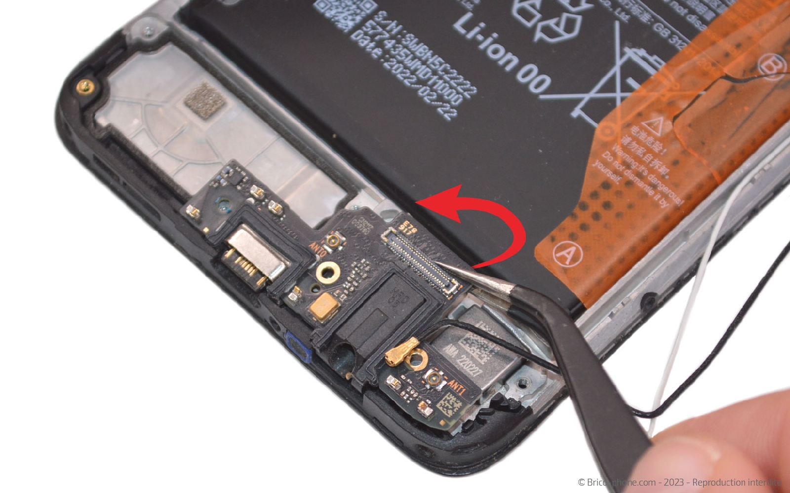 Comment changer le connecteur de charge sur Redmi Note 11S (5G) photo 1