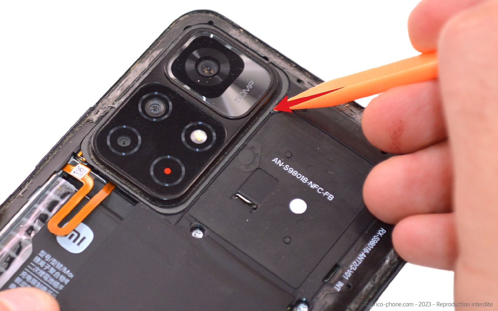 Comment changer le connecteur de charge sur Redmi Note 11S (5G) photo 1