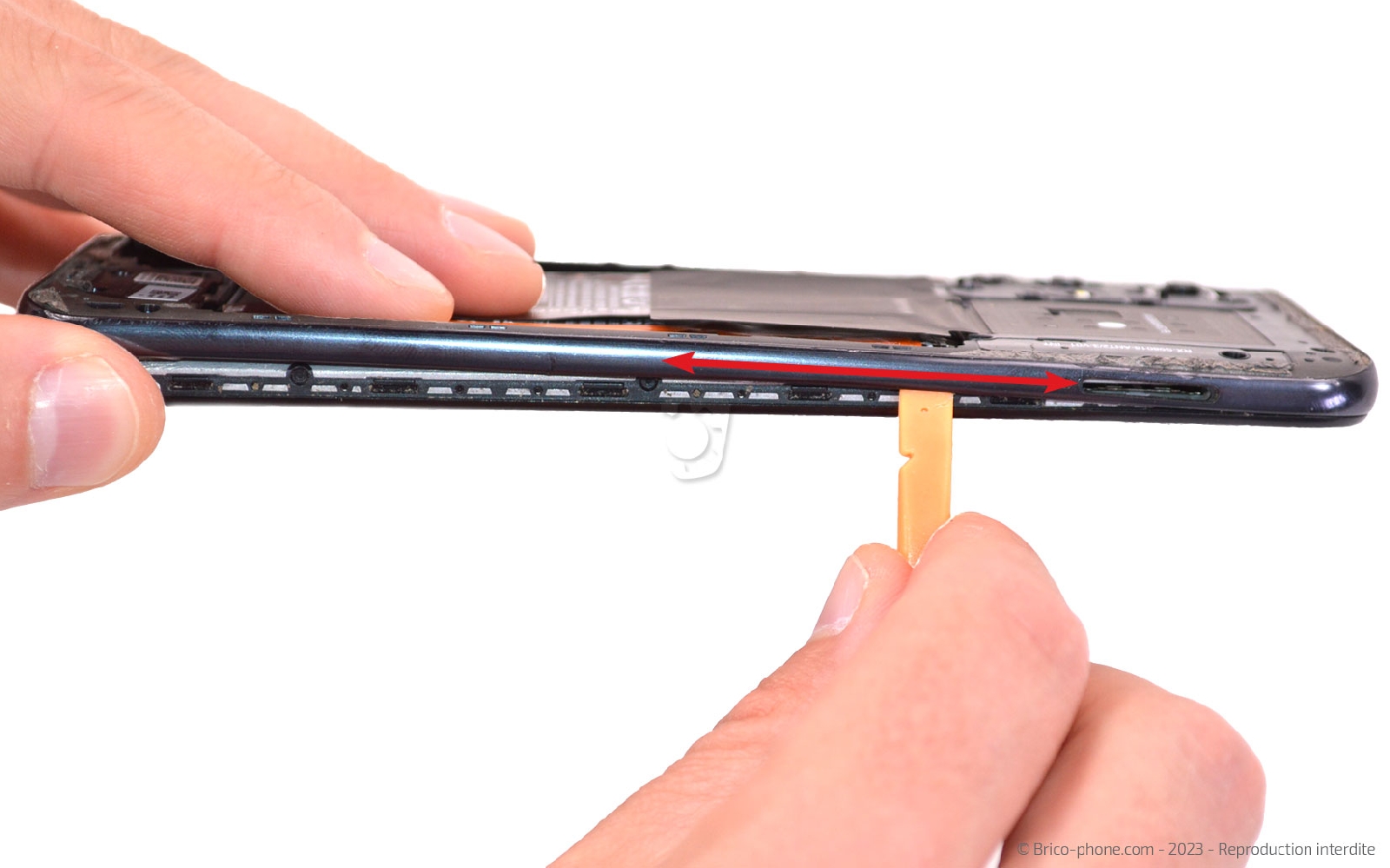 Comment changer le connecteur de charge sur Redmi Note 11S (5G) photo 3