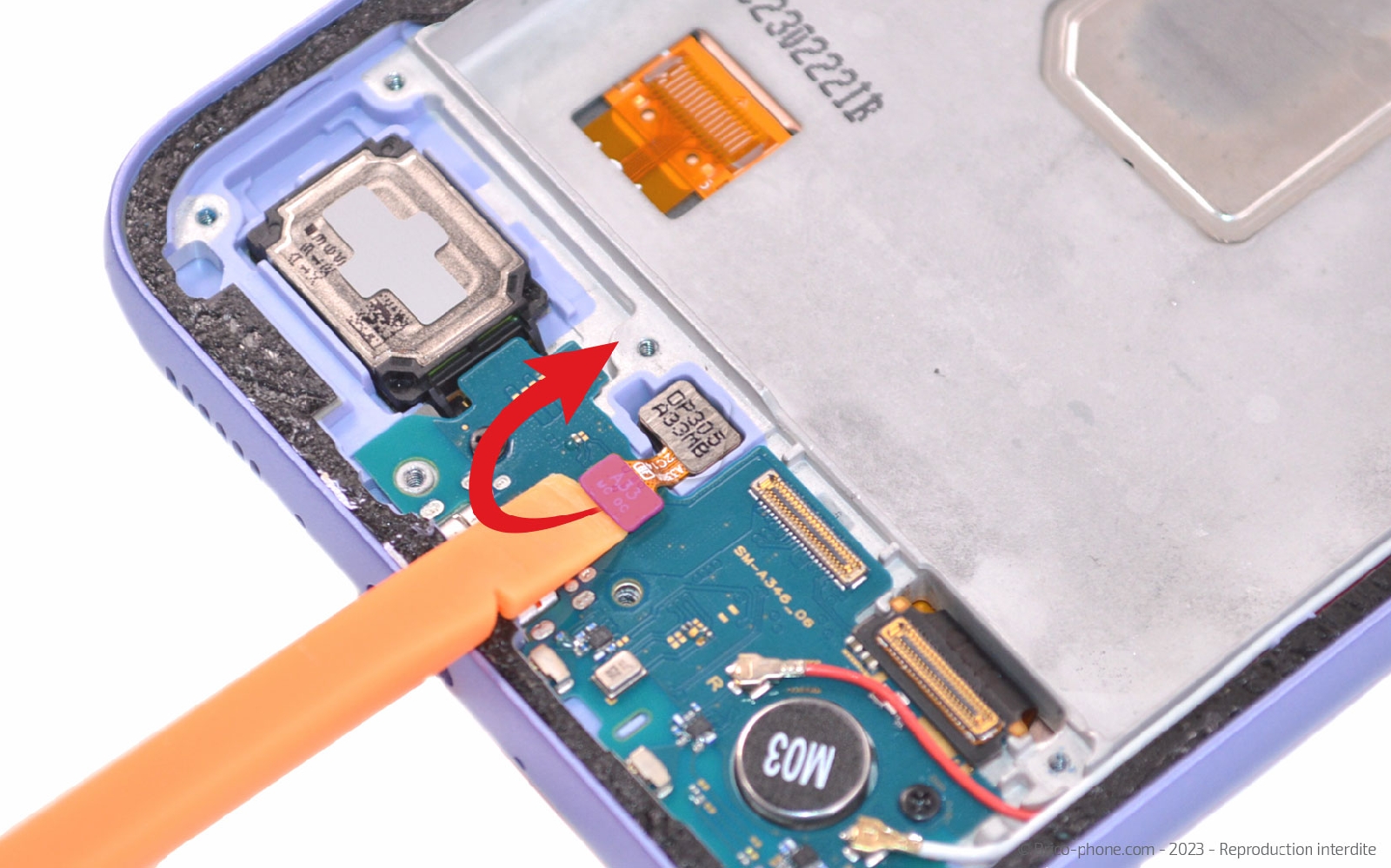 Guide de réparation sur Galaxy A34 5G photo 1