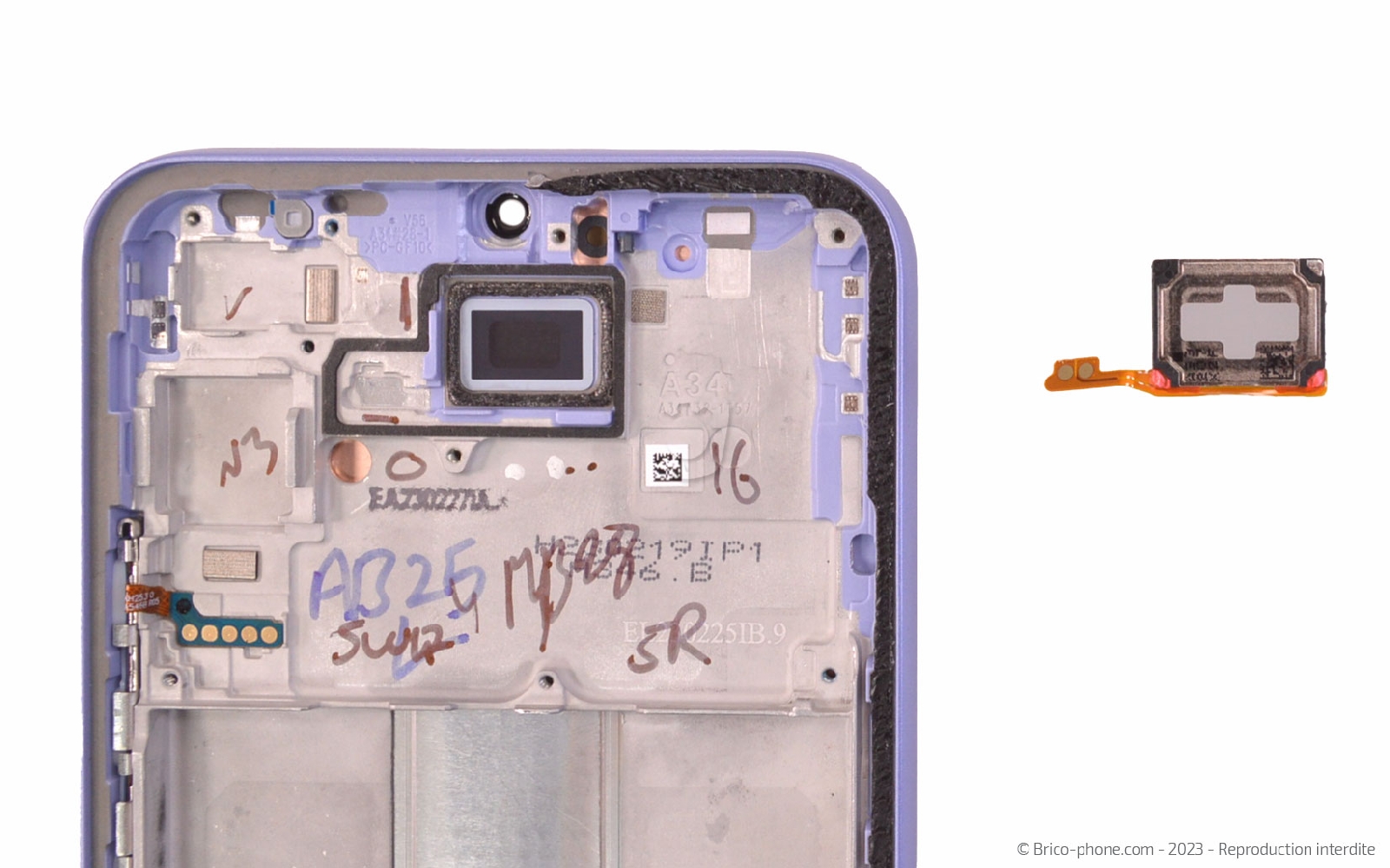 Guide de réparation sur Galaxy A34 5G photo 4