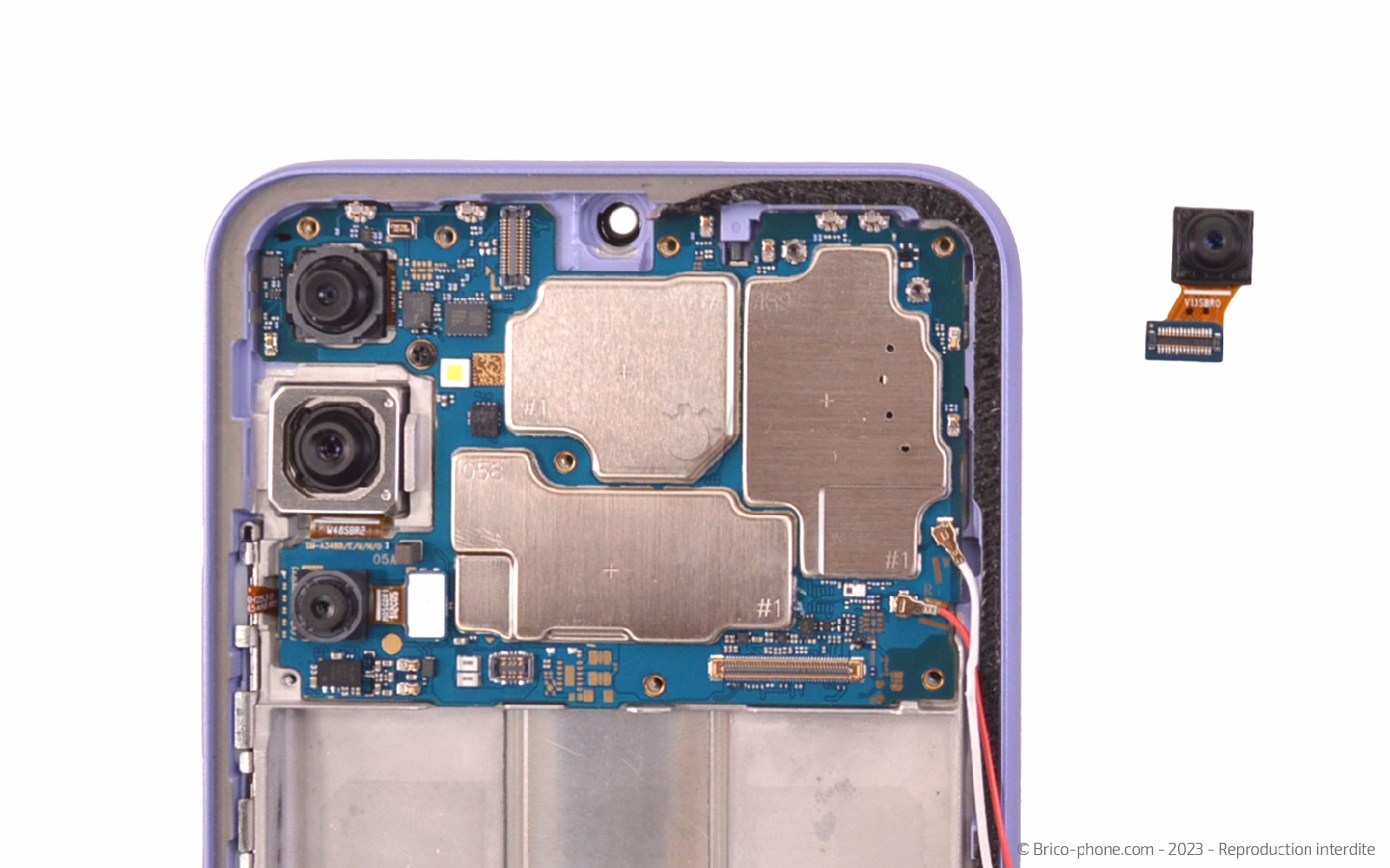 Guide de réparation sur Galaxy A34 5G photo 3