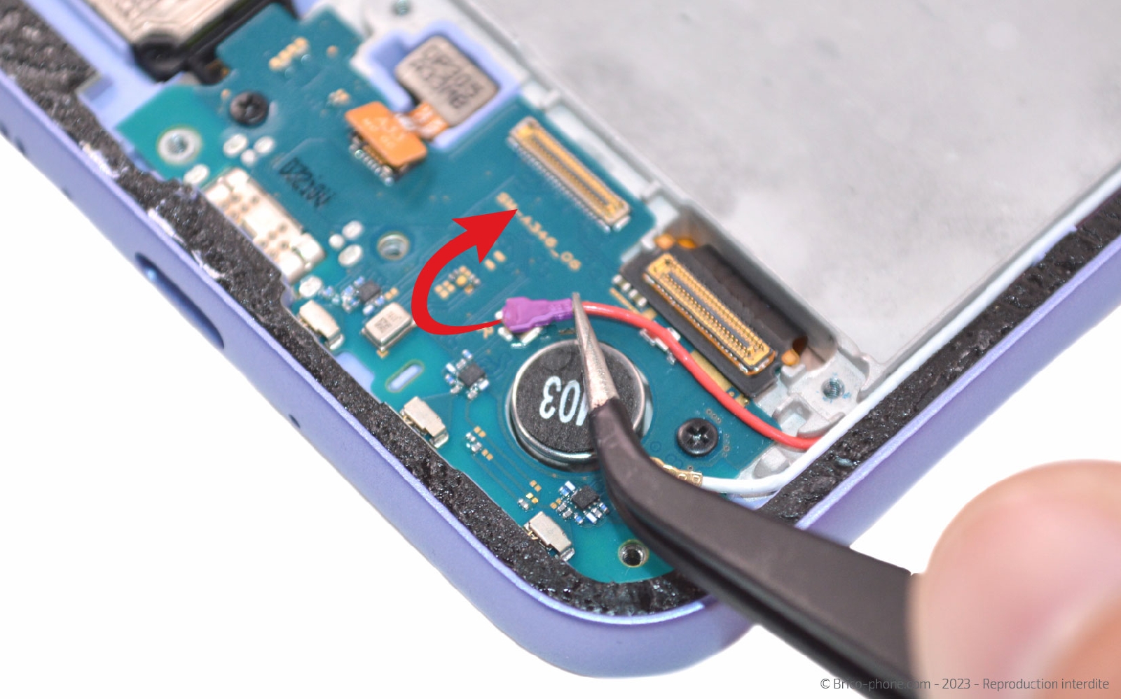 Guide de réparation sur Galaxy A34 5G photo 1