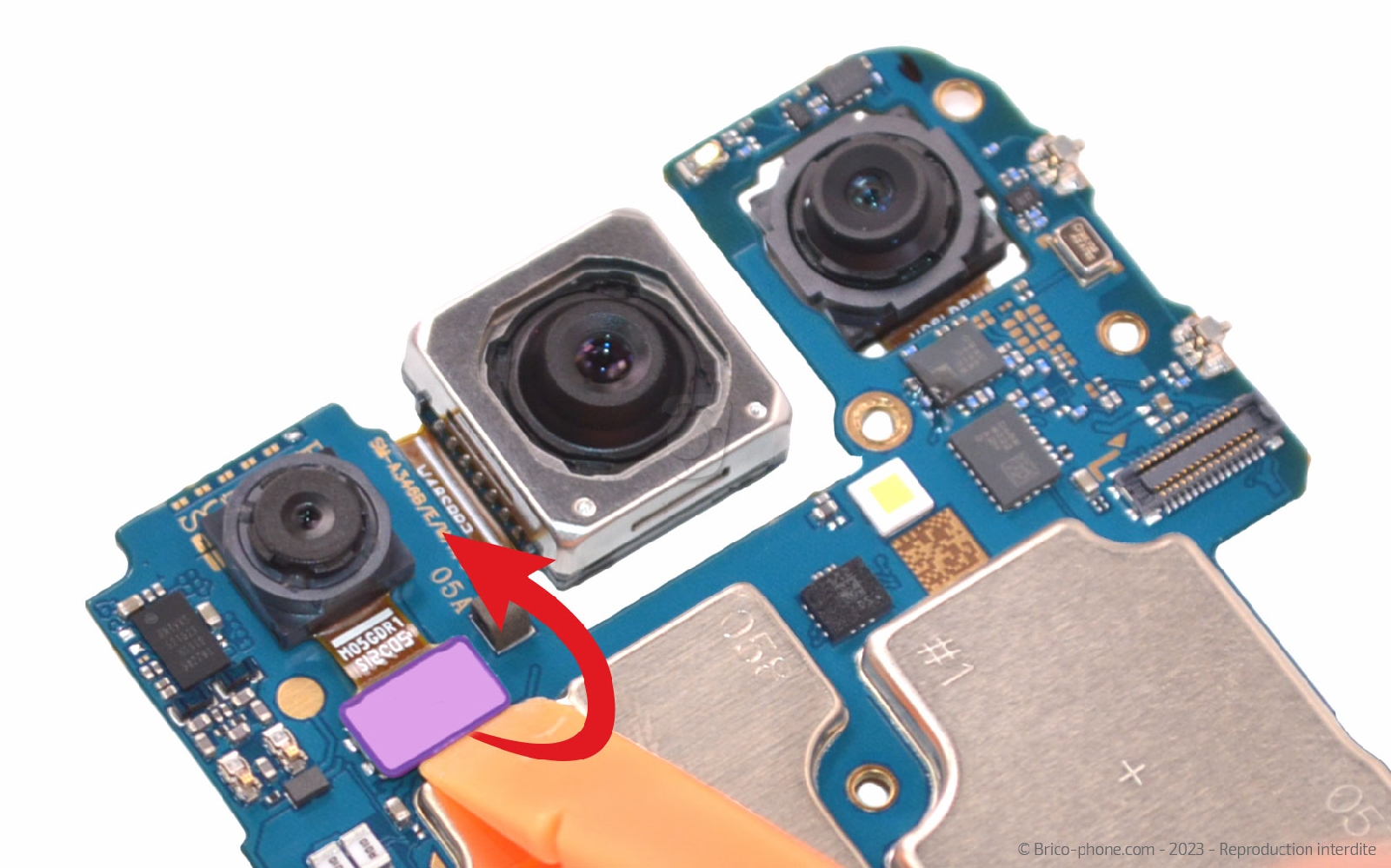 Guide de réparation sur Galaxy A34 5G photo 1