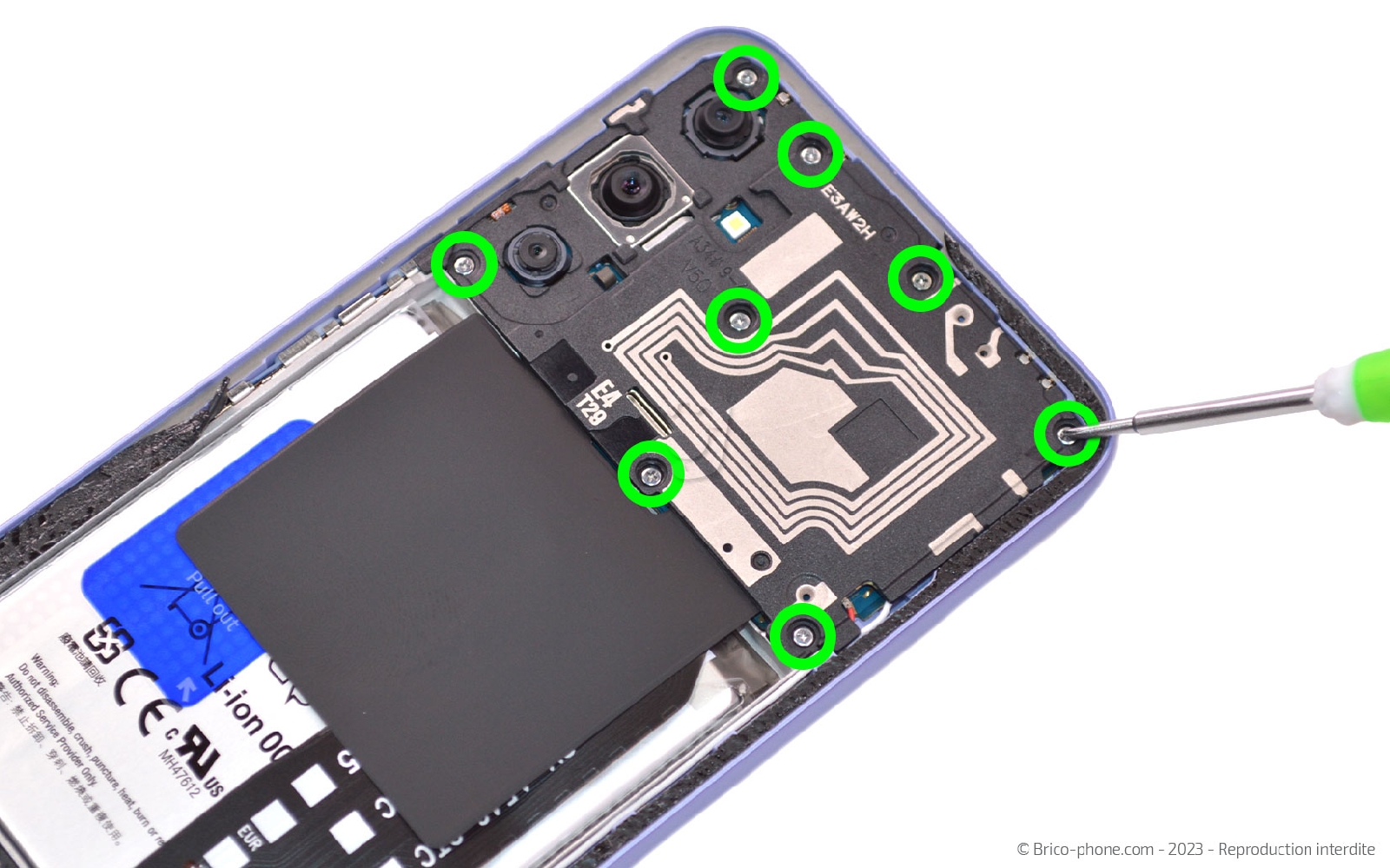 Guide de réparation sur Galaxy A34 5G photo 1