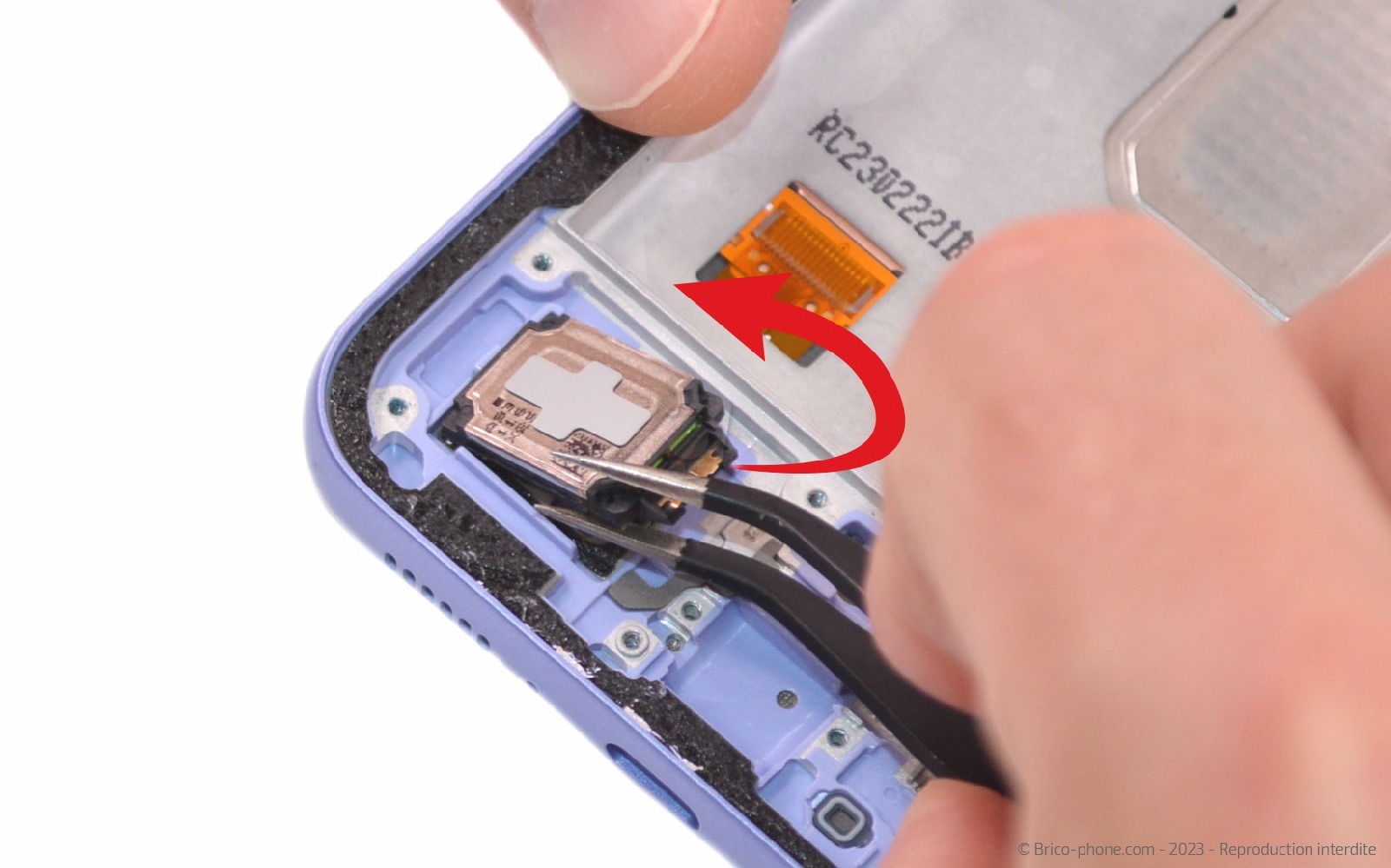 Guide de réparation sur Galaxy A34 5G photo 3