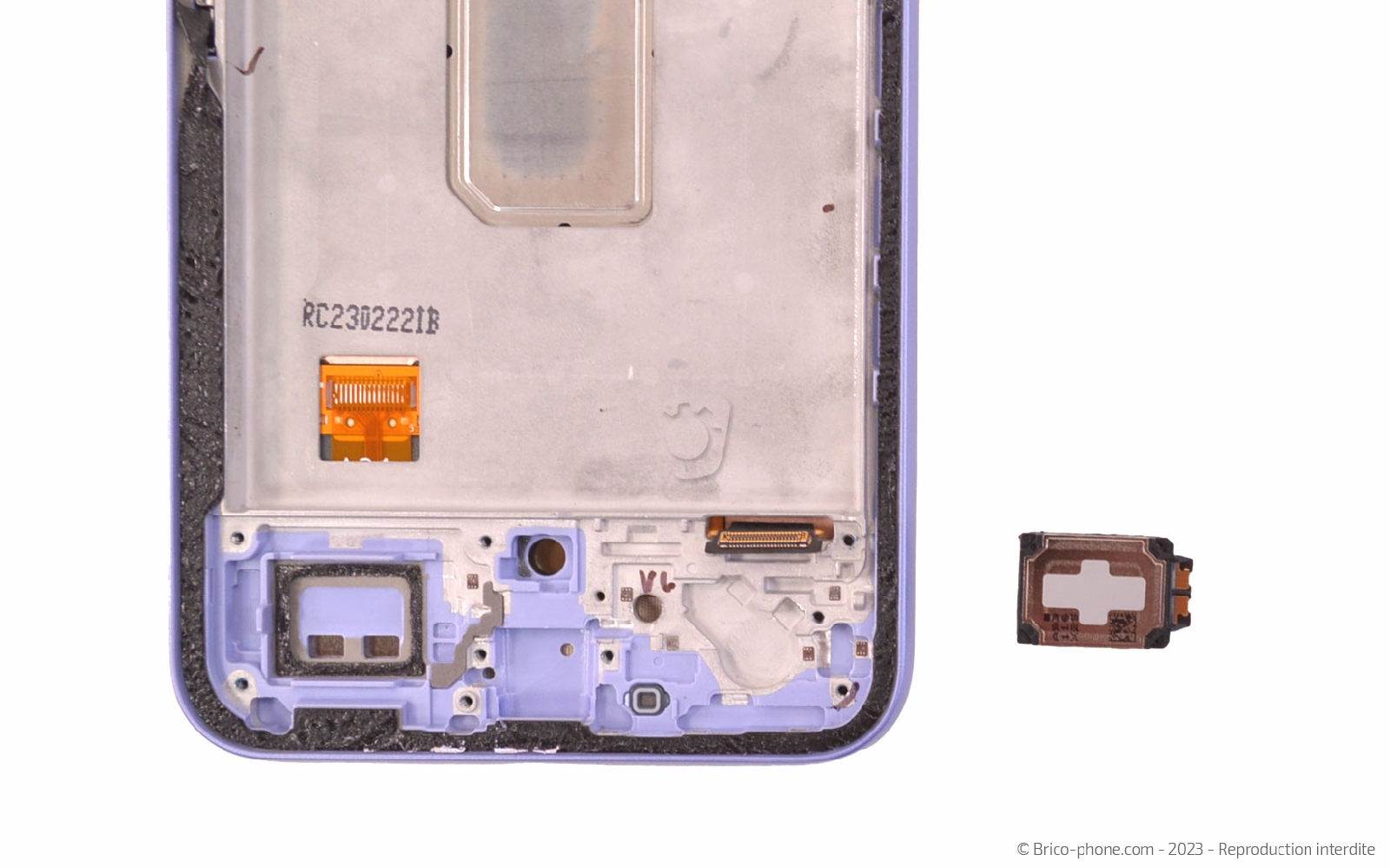 Guide de réparation sur Galaxy A34 5G photo 4