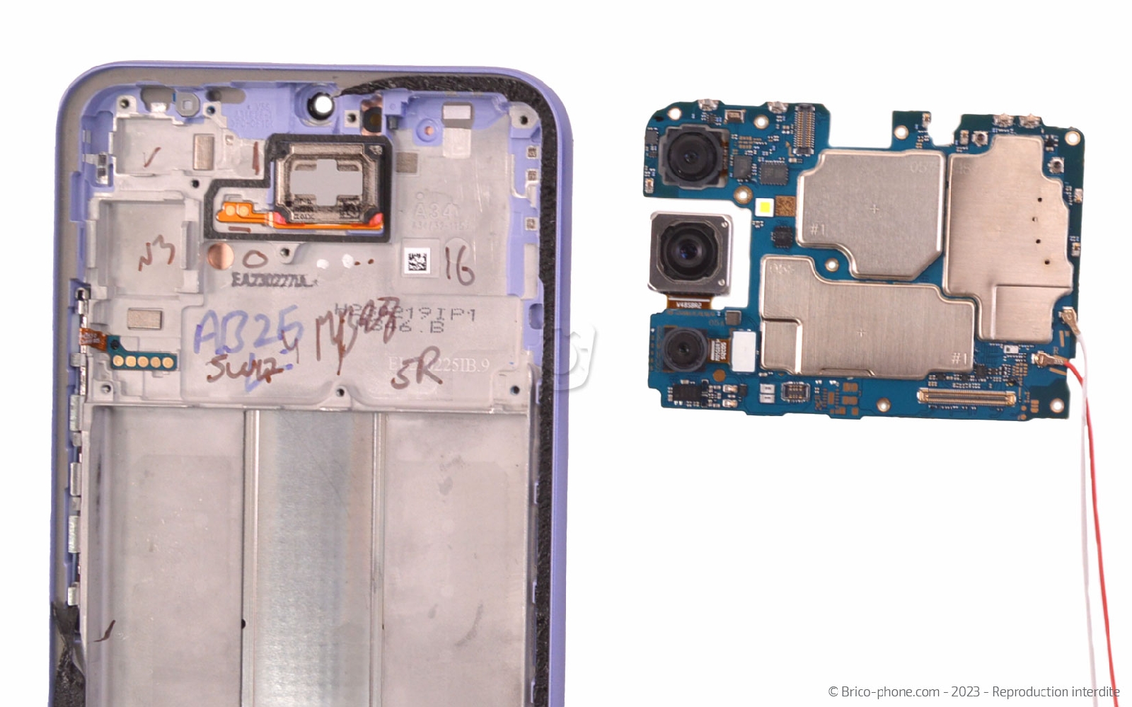 Guide de réparation sur Galaxy A34 5G photo 4