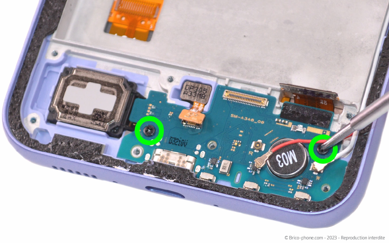 Guide de réparation sur Galaxy A34 5G photo 1