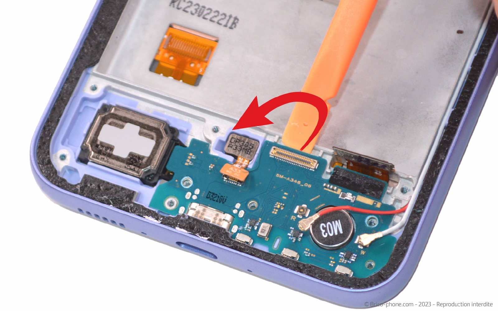 Guide de réparation sur Galaxy A34 5G photo 2